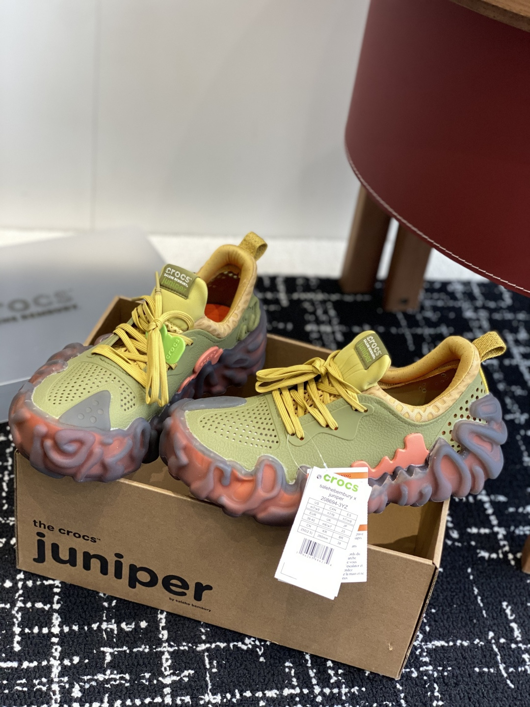 代购级
25ss 卡骆驰 Salehe Bembury x Crocs Juniper联名款 

指纹鞋