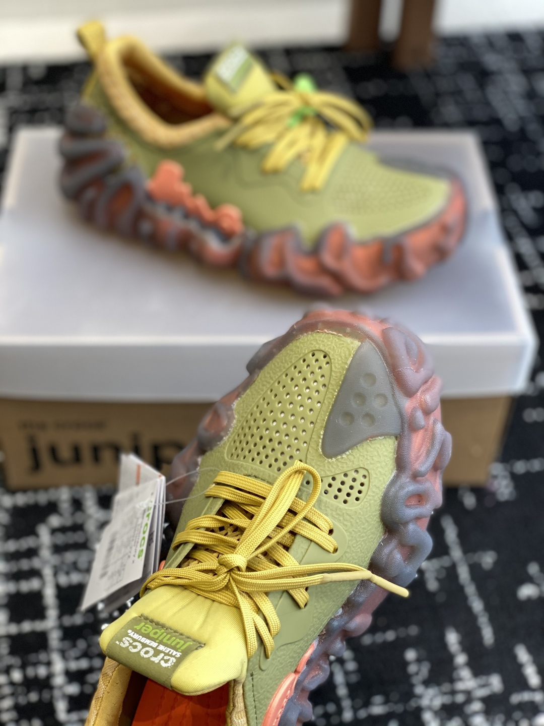 代购级
25ss 卡骆驰 Salehe Bembury x Crocs Juniper联名款 

指纹鞋