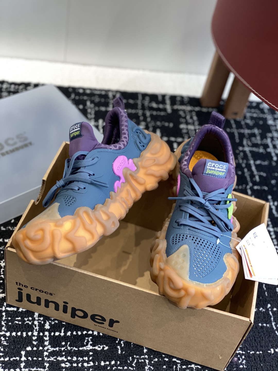 代购级
25ss 卡骆驰 Salehe Bembury x Crocs Juniper联名款 

指纹鞋