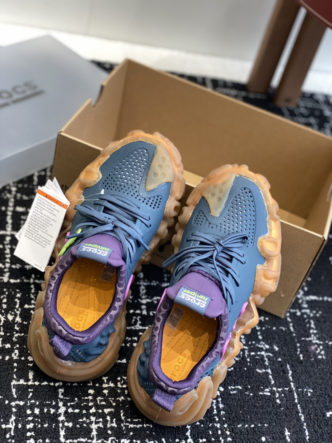 代购级
25ss 卡骆驰 Salehe Bembury x Crocs Juniper联名款 

指纹鞋