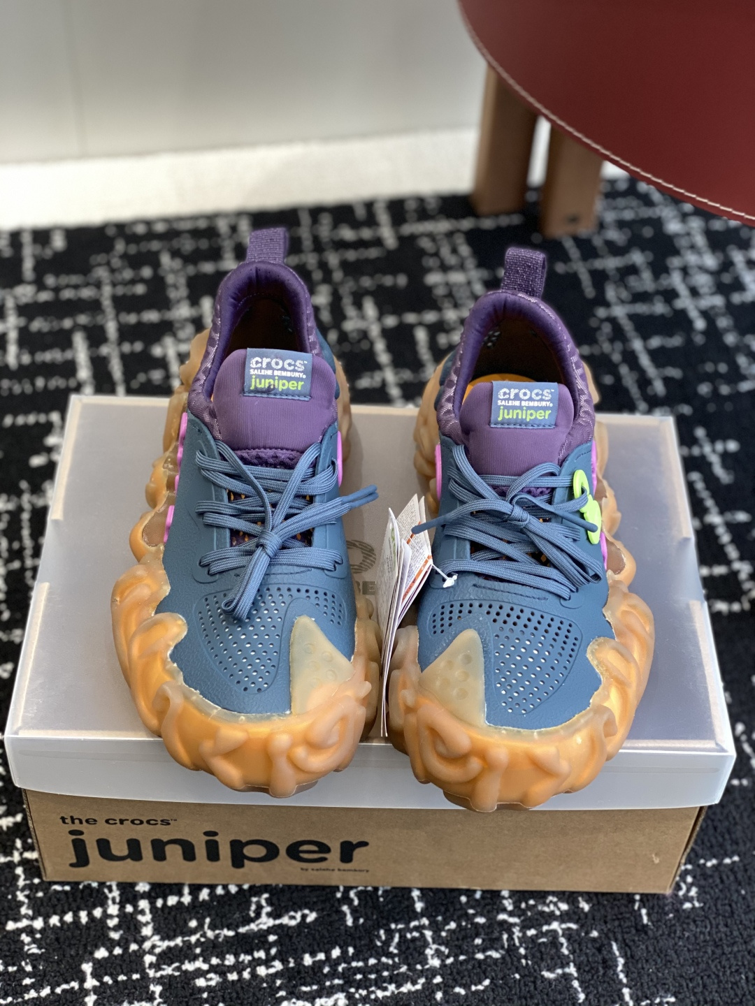 代购级
25ss 卡骆驰 Salehe Bembury x Crocs Juniper联名款 

指纹鞋