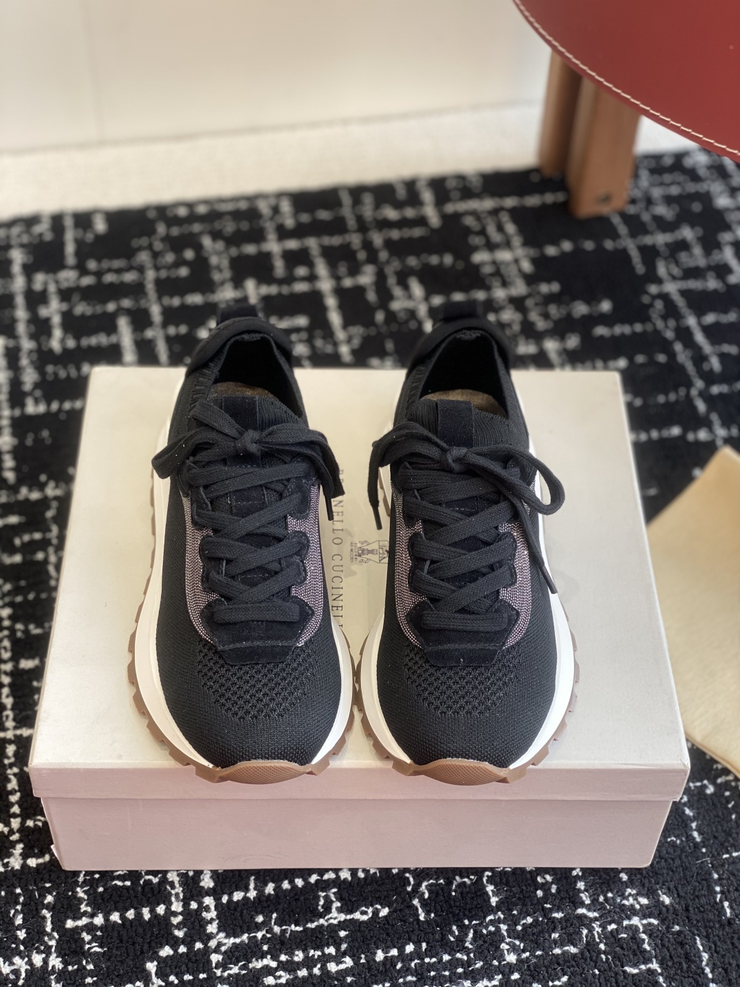 代购级
Brunello Cucinelli 25ss最新 Bc 系带 休闲鞋 阿甘鞋

鞋面进口飞织面