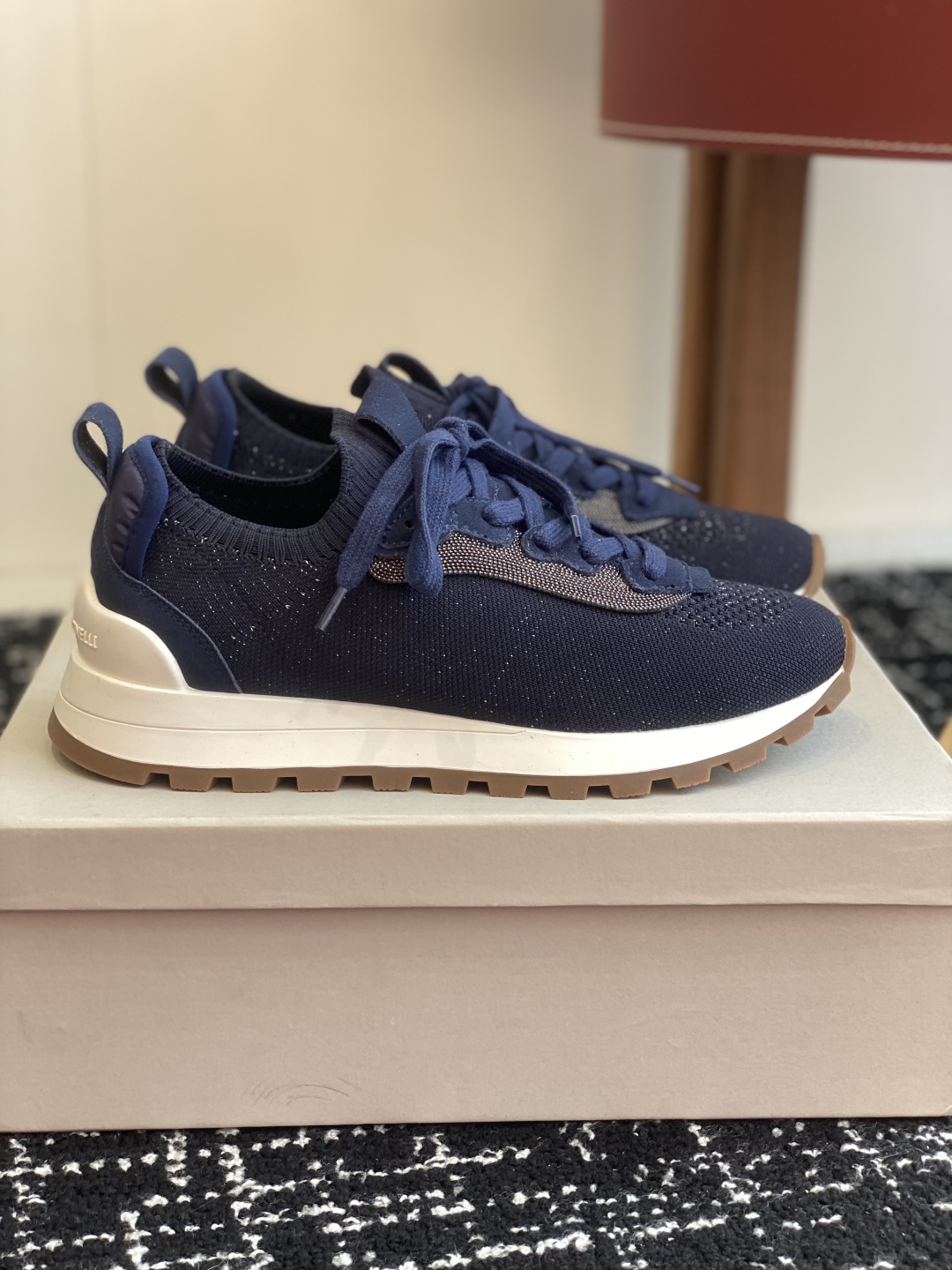代购级
Brunello Cucinelli 25ss最新 Bc 系带 休闲鞋 阿甘鞋

鞋面进口飞织面