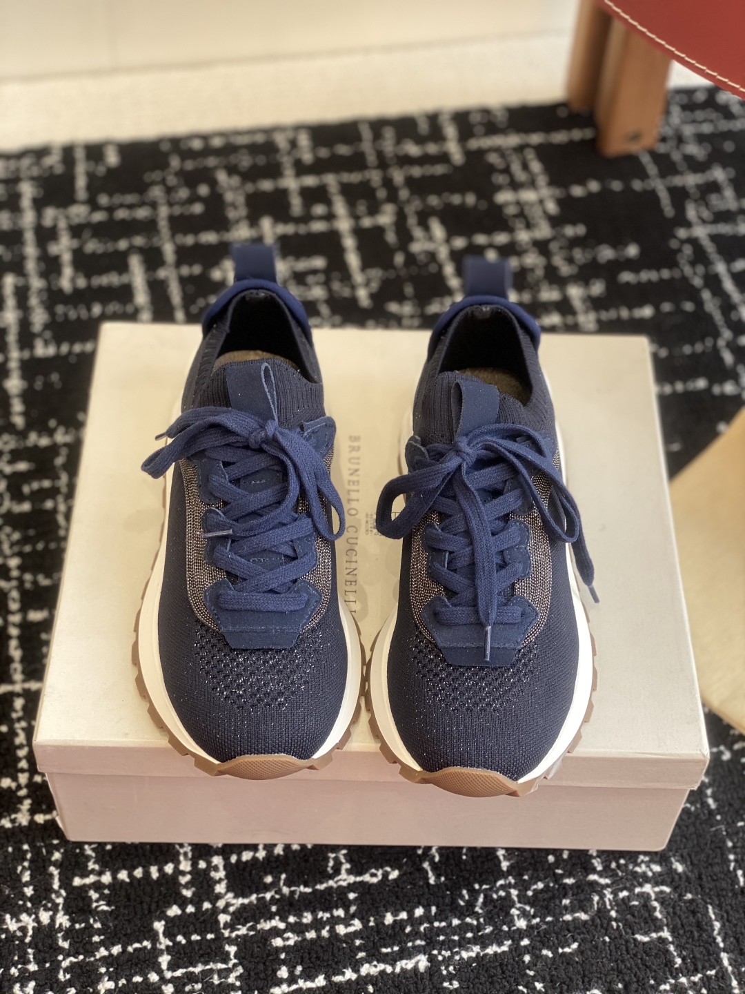 代购级
Brunello Cucinelli 25ss最新 Bc 系带 休闲鞋 阿甘鞋

鞋面进口飞织面