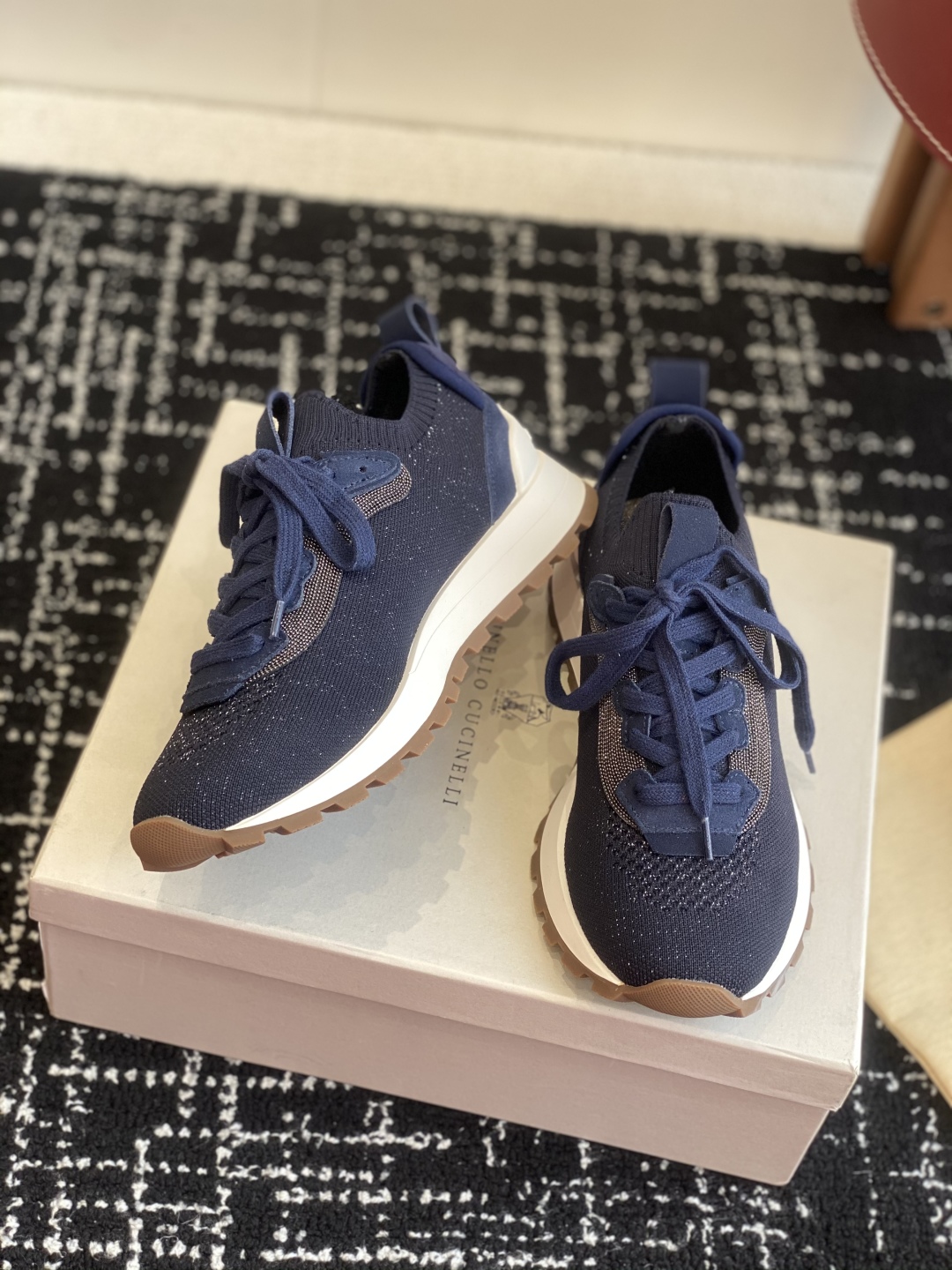 代购级
Brunello Cucinelli 25ss最新 Bc 系带 休闲鞋 阿甘鞋

鞋面进口飞织面