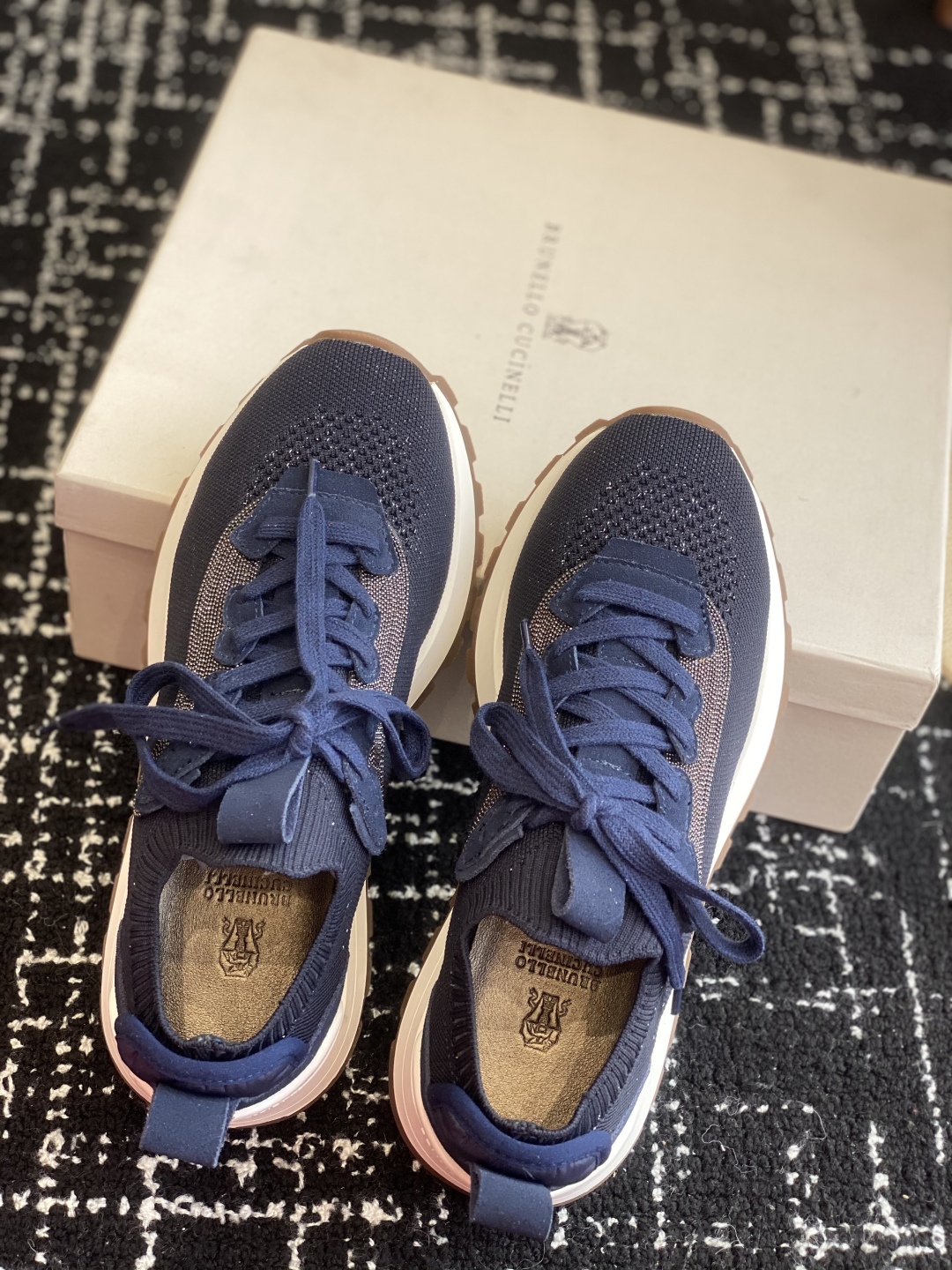 代购级
Brunello Cucinelli 25ss最新 Bc 系带 休闲鞋 阿甘鞋

鞋面进口飞织面