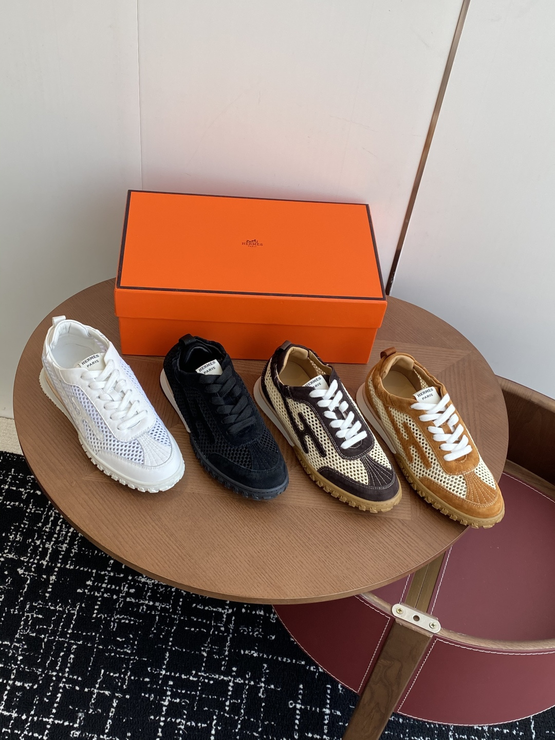 Hermes Jet Suede Sneakers: Iconic Design, Premium Materials, Perfect for Couples