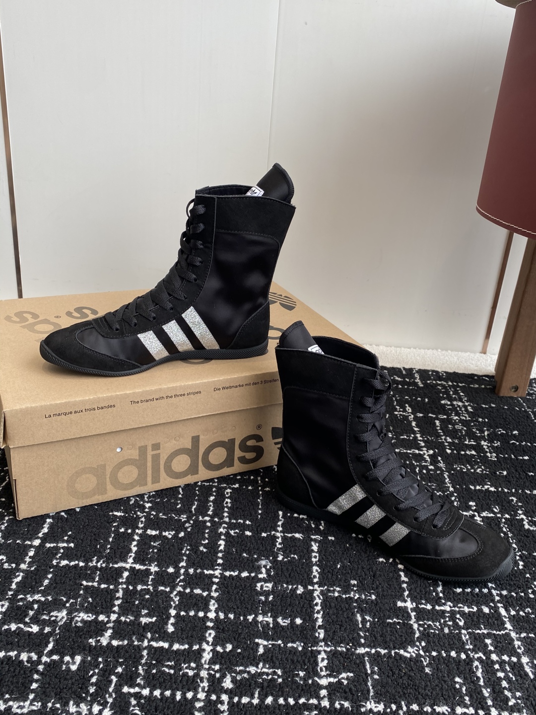 代购级
Adidas阿迪达斯 Jennie同款 Taekwondo 跆拳道鞋 三叶草 拳击鞋 复古 休闲