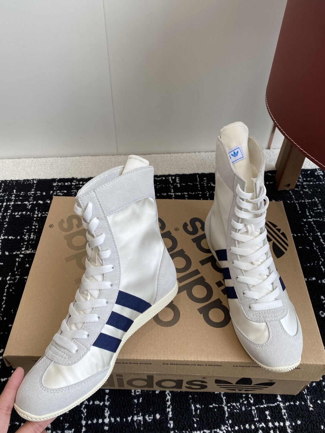 代购级
Adidas阿迪达斯 Jennie同款 Taekwondo 跆拳道鞋 三叶草 拳击鞋 复古 休闲