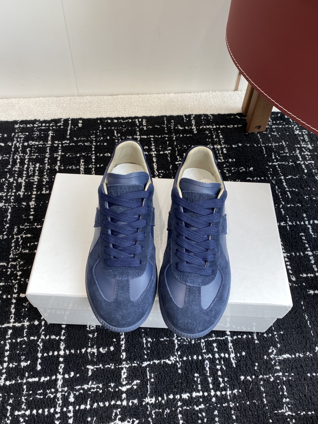 代购级
MaisonMargiela MM6 马吉拉 情侣款 喷墨 涂鸦 帆布 德训鞋 休闲 运动鞋

