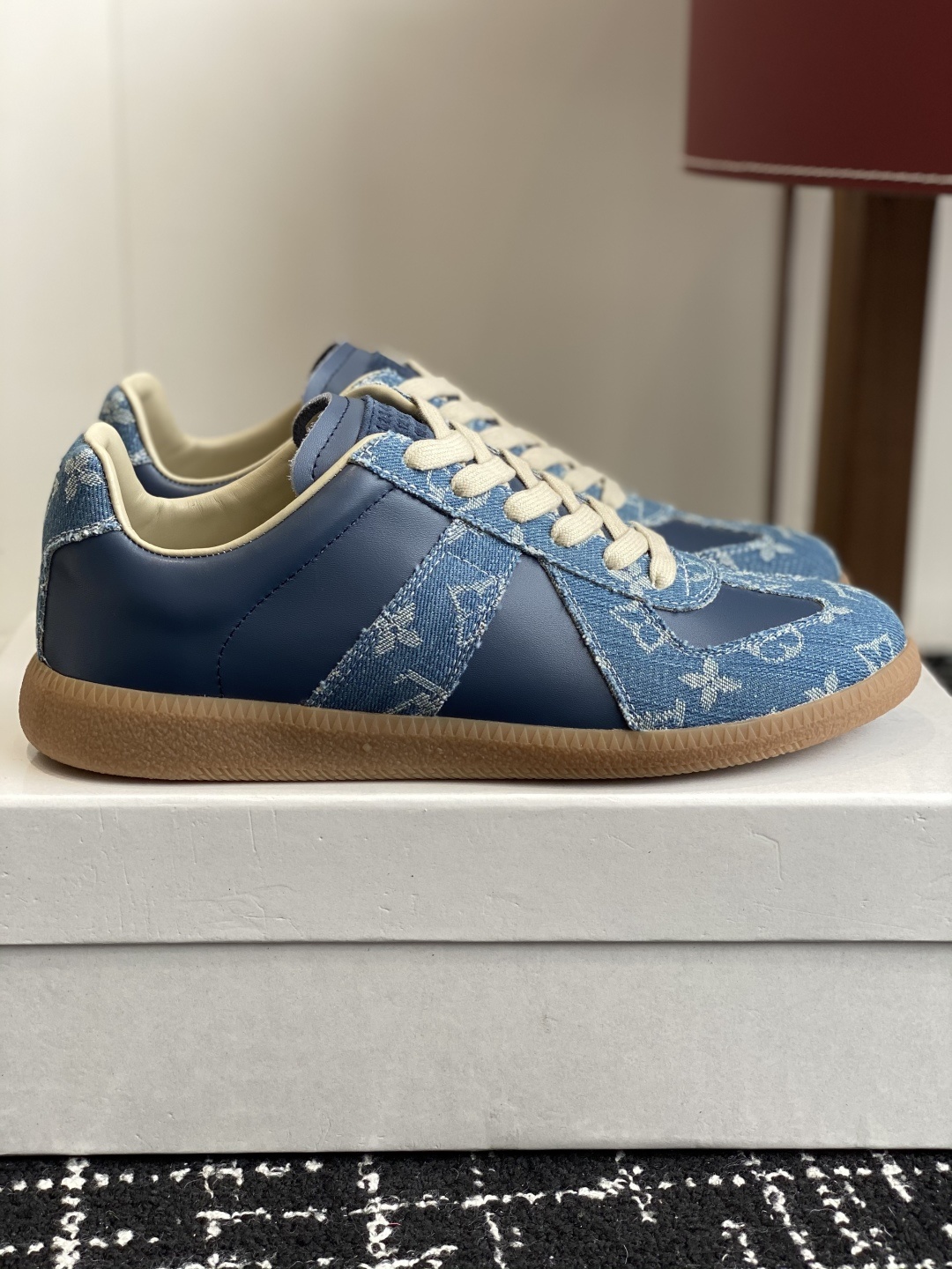 代购级
MaisonMargiela MM6 马吉拉 情侣款 喷墨 涂鸦 帆布 德训鞋 休闲 运动鞋