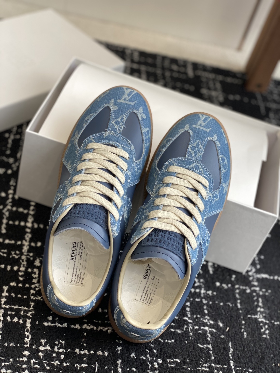 代购级
MaisonMargiela MM6 马吉拉 情侣款 喷墨 涂鸦 帆布 德训鞋 休闲 运动鞋