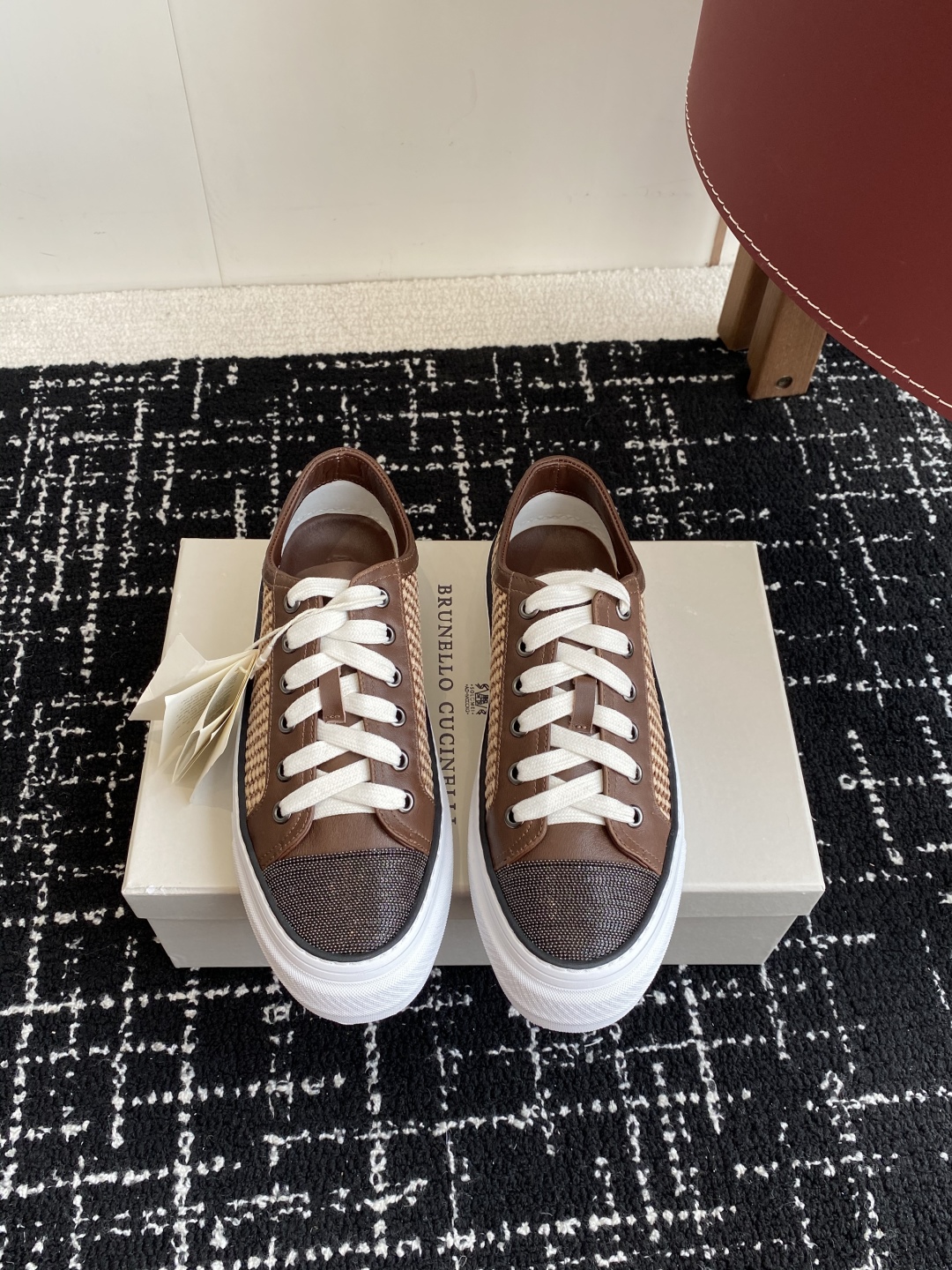代购级
Brunello Cucinelli 25ss最新 Bc 系带 休闲鞋 

鞋面进口麂皮/特殊工