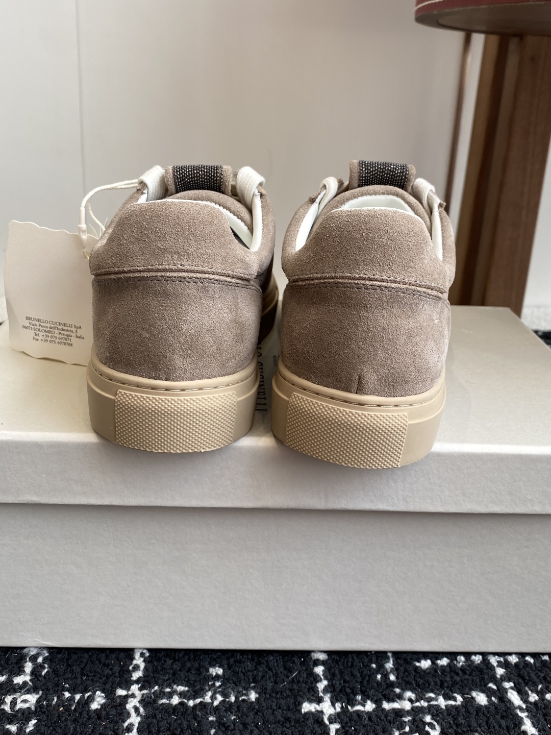 代购级
Brunello Cucinelli 25ss最新 Bc 系带 休闲鞋 

鞋面进口麂皮/内里进