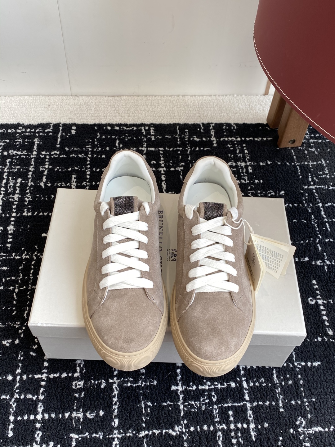 代购级
Brunello Cucinelli 25ss最新 Bc 系带 休闲鞋 

鞋面进口麂皮/内里进