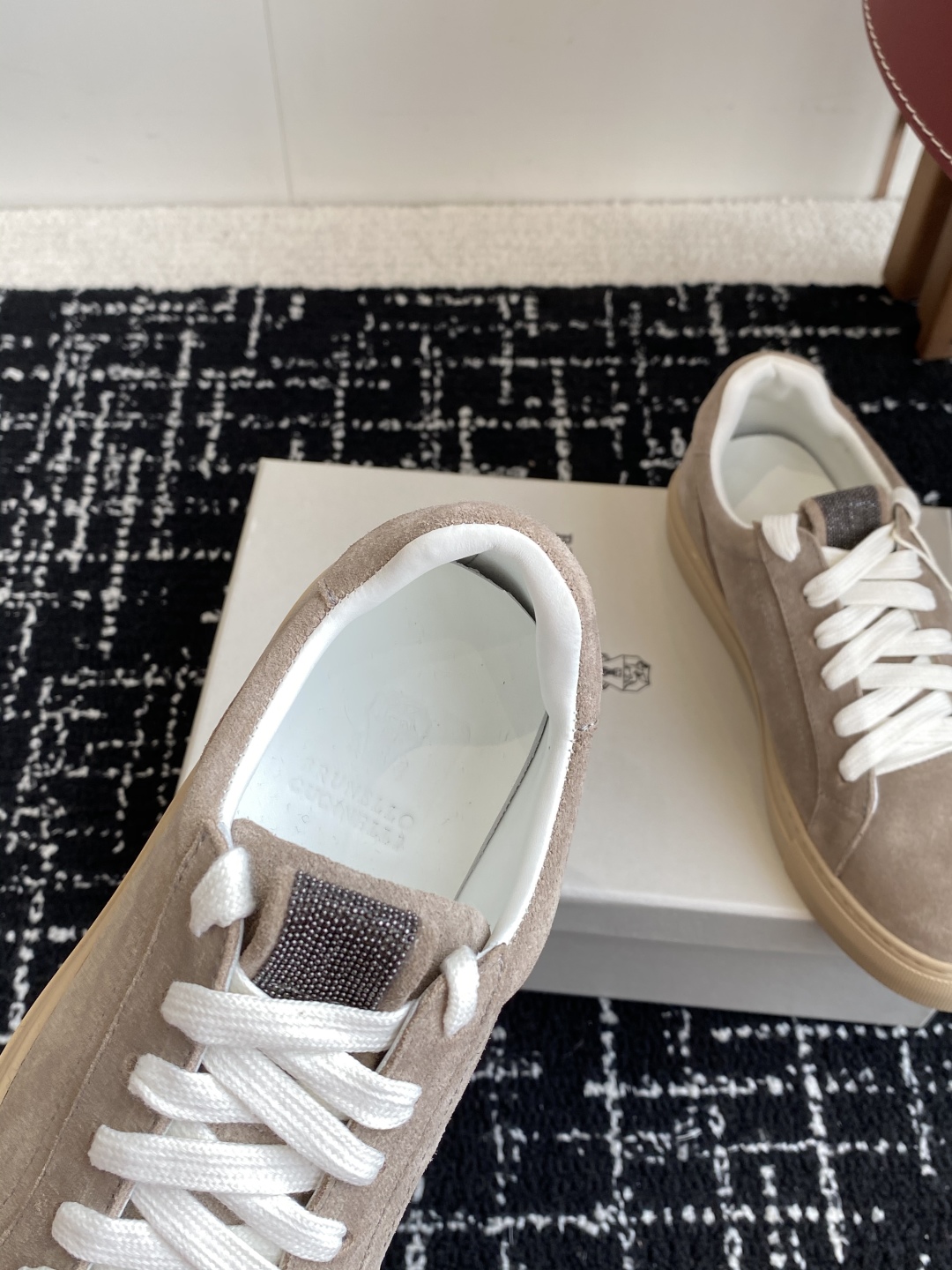 代购级
Brunello Cucinelli 25ss最新 Bc 系带 休闲鞋 

鞋面进口麂皮/内里进
