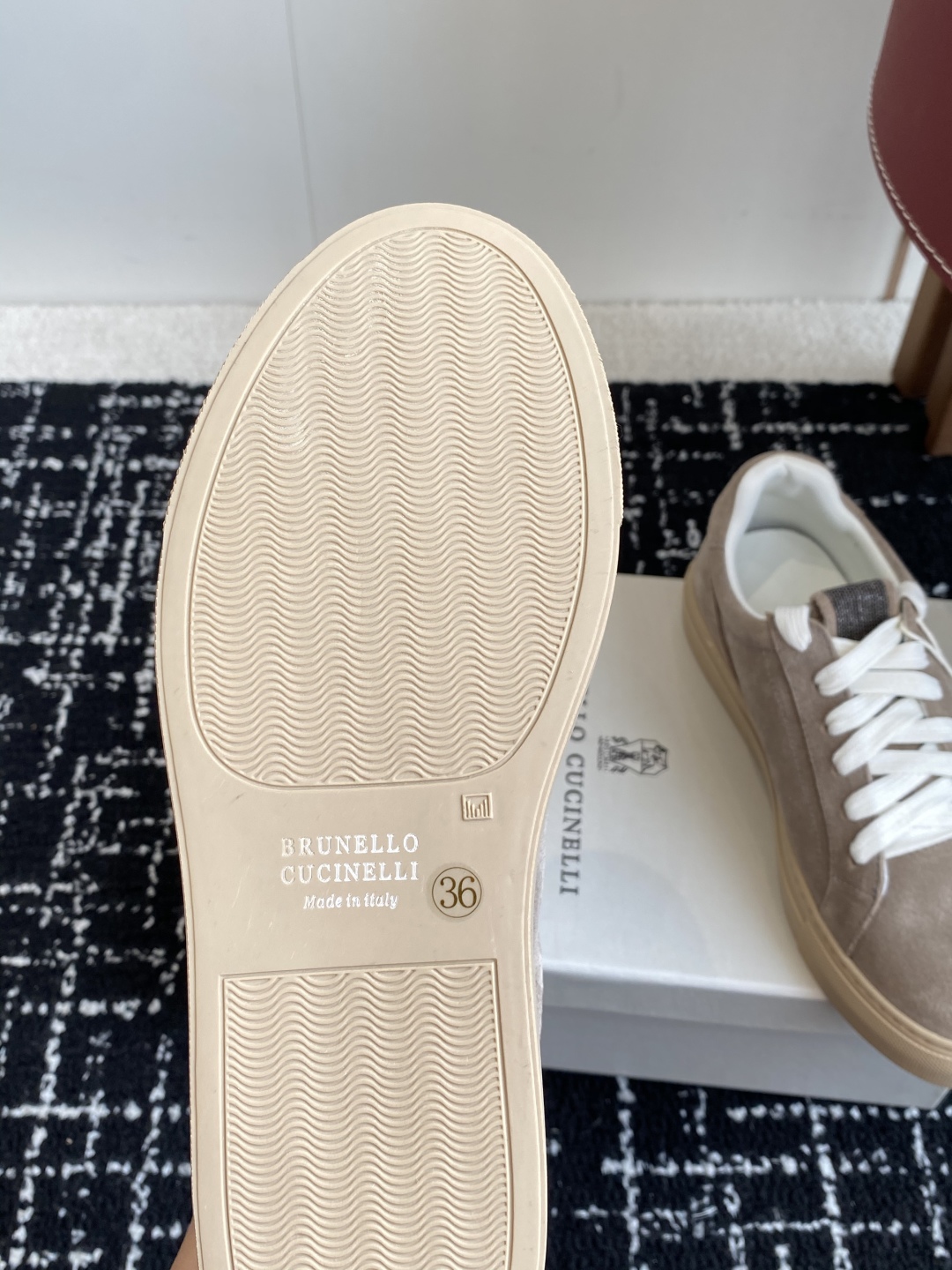 代购级
Brunello Cucinelli 25ss最新 Bc 系带 休闲鞋 

鞋面进口麂皮/内里进