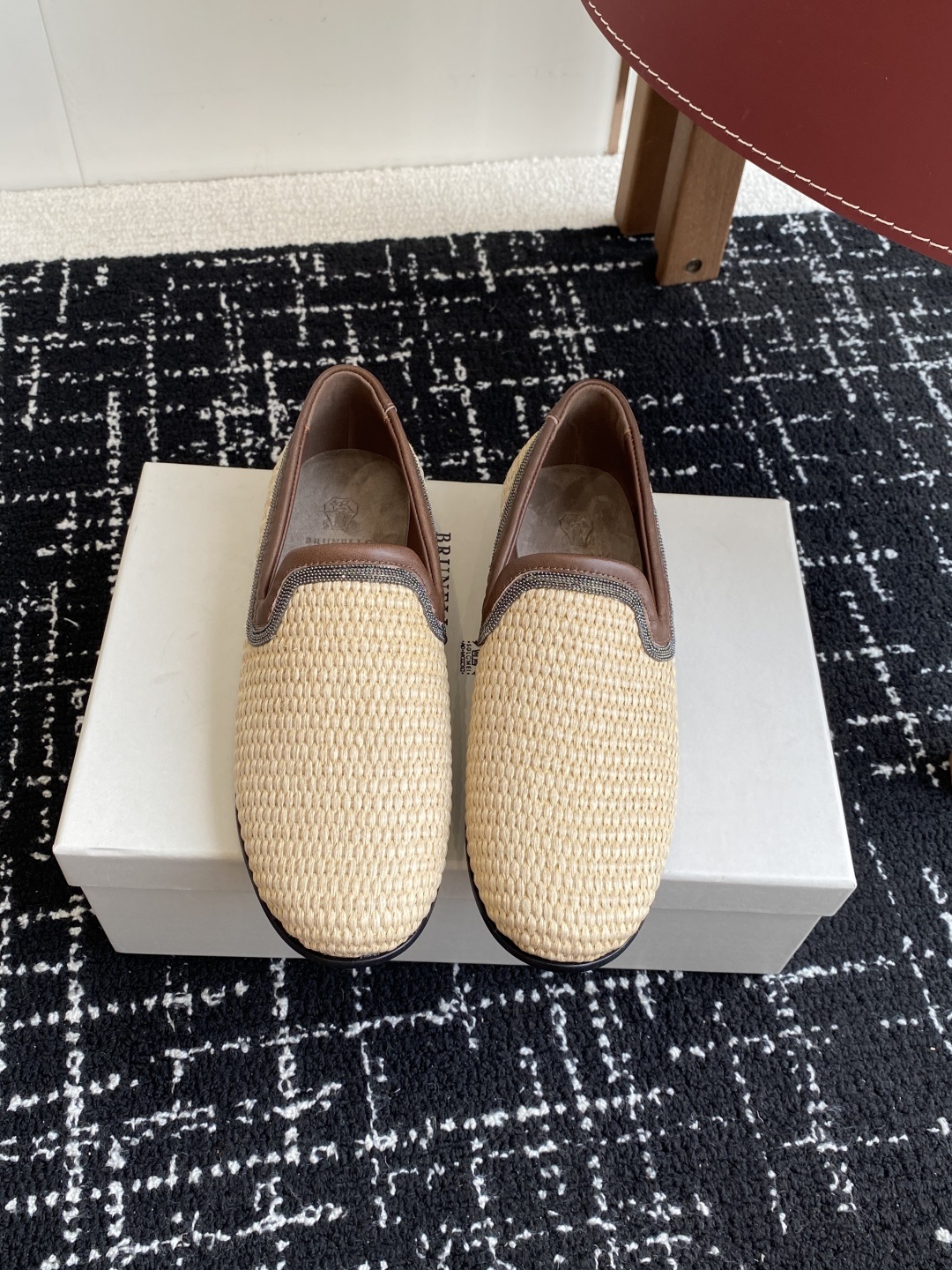 Brunello Cucinelli 25ss 春夏新款 编织半拖 乐福鞋‼
BC是意大利知名品牌,