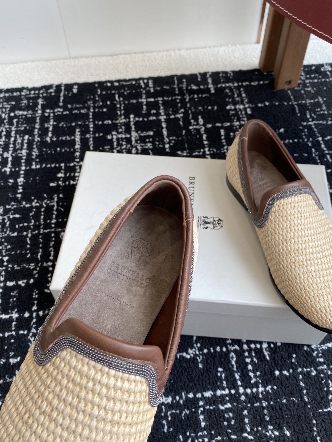Brunello Cucinelli 25ss 春夏新款 编织半拖 乐福鞋‼
BC是意大利知名品牌,
