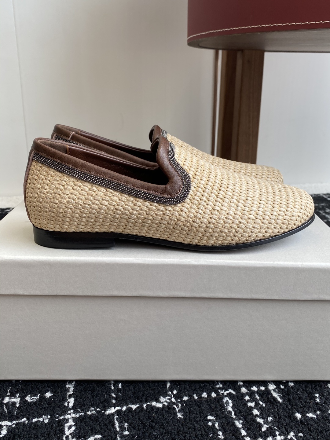 Brunello Cucinelli 25ss 春夏新款 编织半拖 乐福鞋‼
BC是意大利知名品牌,