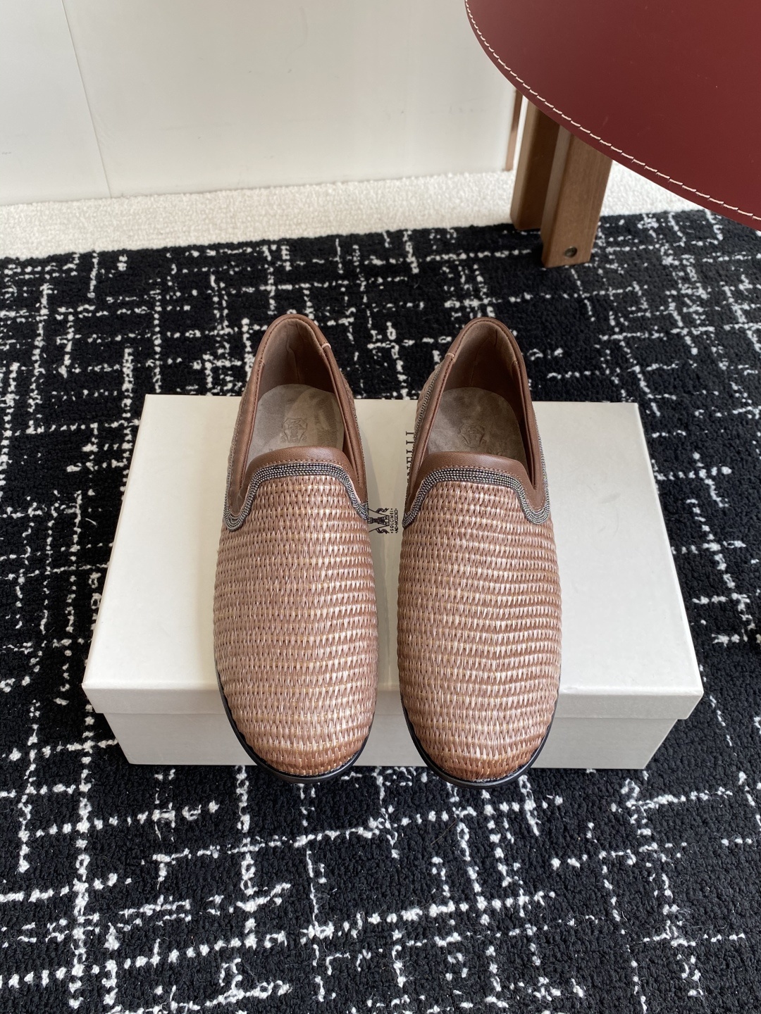 Brunello Cucinelli 25ss 春夏新款 编织半拖 乐福鞋‼
BC是意大利知名品牌,