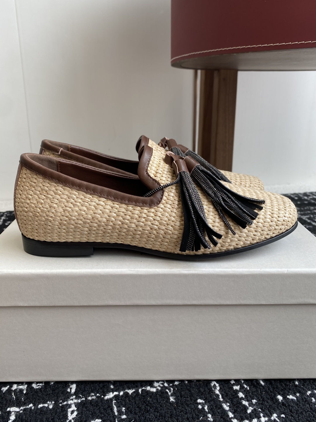 Brunello Cucinelli 25ss 春夏新款 编织半拖 乐福鞋‼
BC是意大利知名品牌,