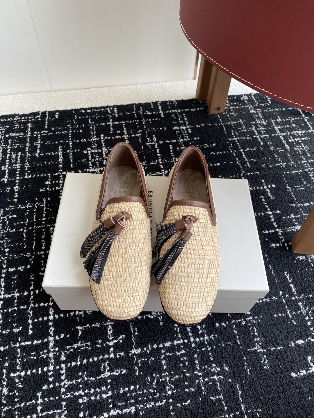 Brunello Cucinelli 25ss 春夏新款 编织半拖 乐福鞋‼
BC是意大利知名品牌,