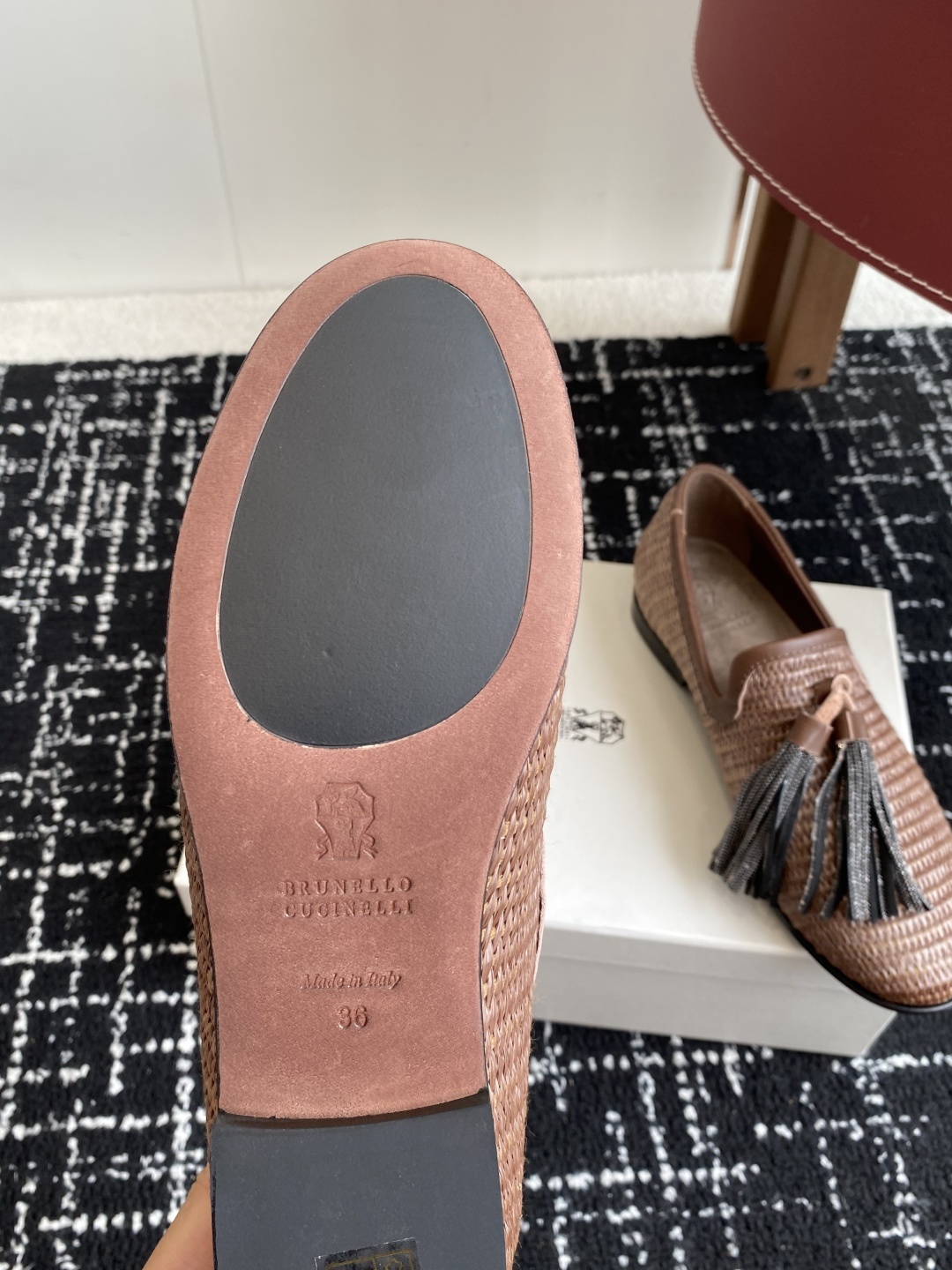 Brunello Cucinelli 25ss 春夏新款 编织半拖 乐福鞋‼
BC是意大利知名品牌,