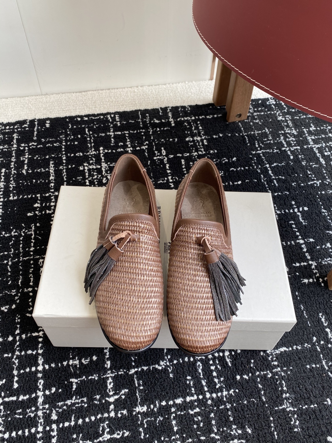 Brunello Cucinelli 25ss 春夏新款 编织半拖 乐福鞋‼
BC是意大利知名品牌,