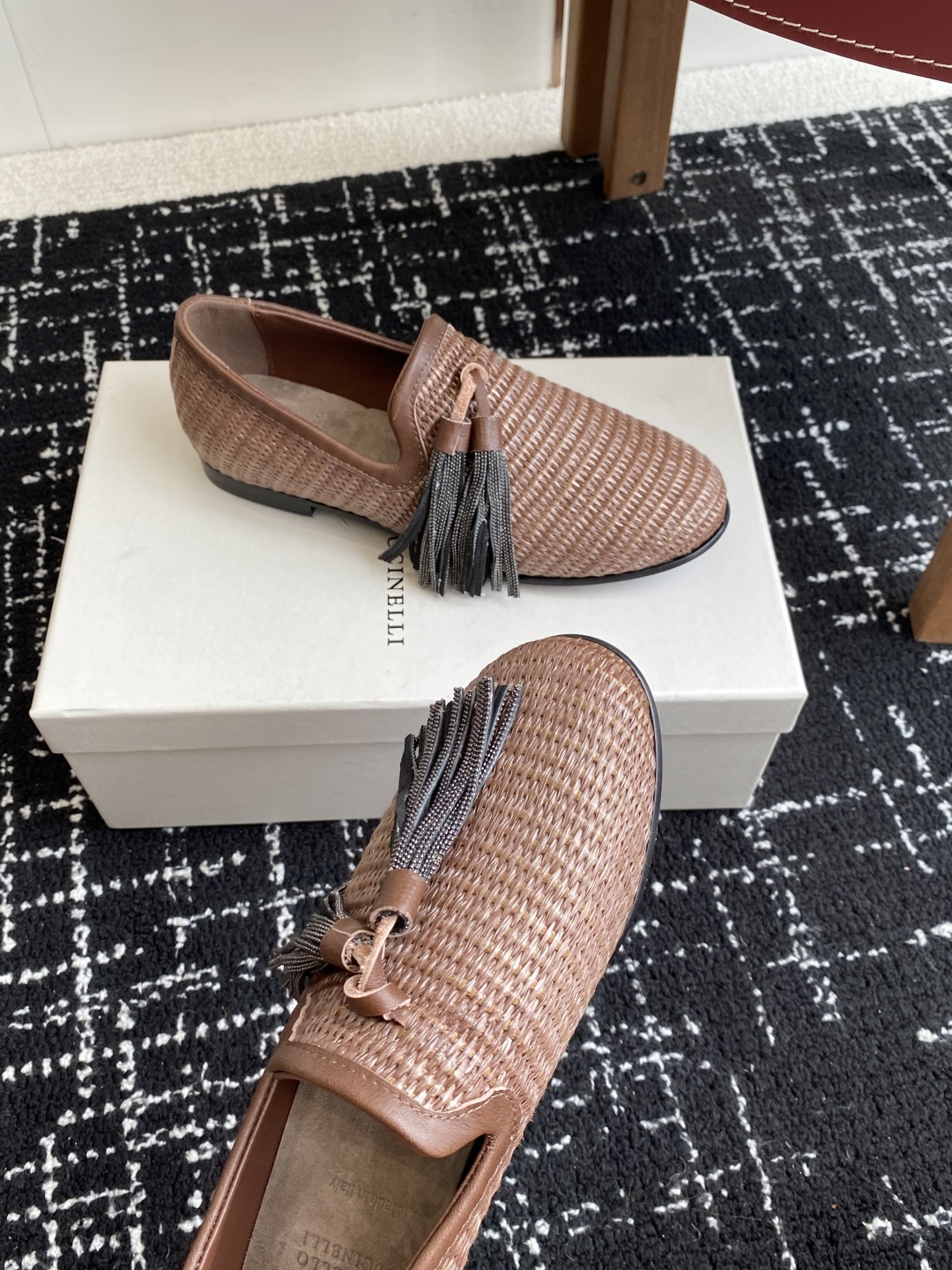 Brunello Cucinelli 25ss 春夏新款 编织半拖 乐福鞋‼
BC是意大利知名品牌,