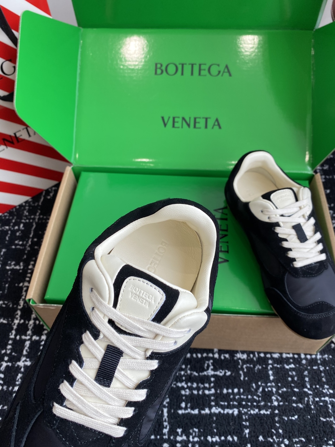 代购级（官网同步✈️盒包装）
Bottega Veneta BV葆蝶家 25ss新款 阿甘鞋 德训运动鞋