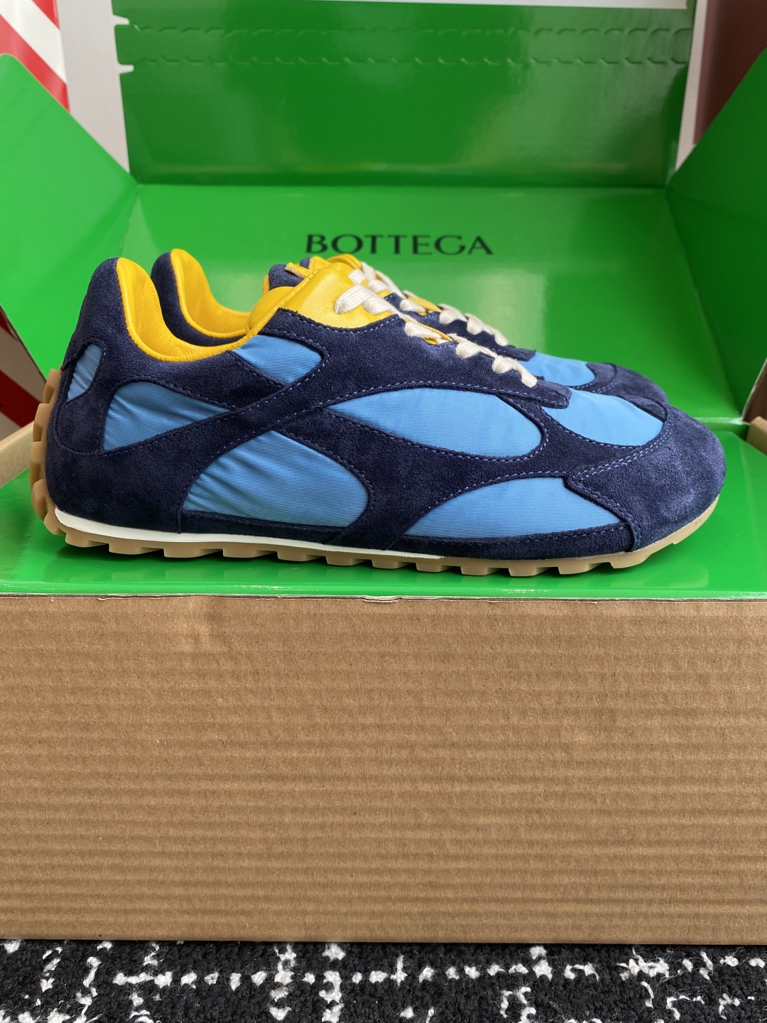 代购级（官网同步✈️盒包装）
Bottega Veneta BV葆蝶家 25ss新款 阿甘鞋 德训运动鞋