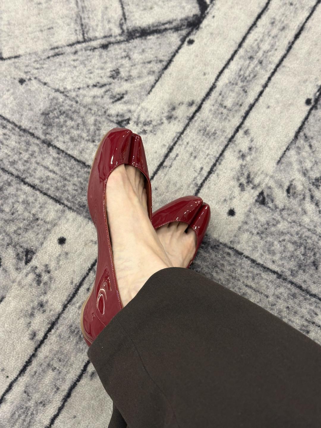 NO:692900,Upper foot picture for reference, split-toe shoes19860909上脚图 参考,分趾鞋,Women's Shoes