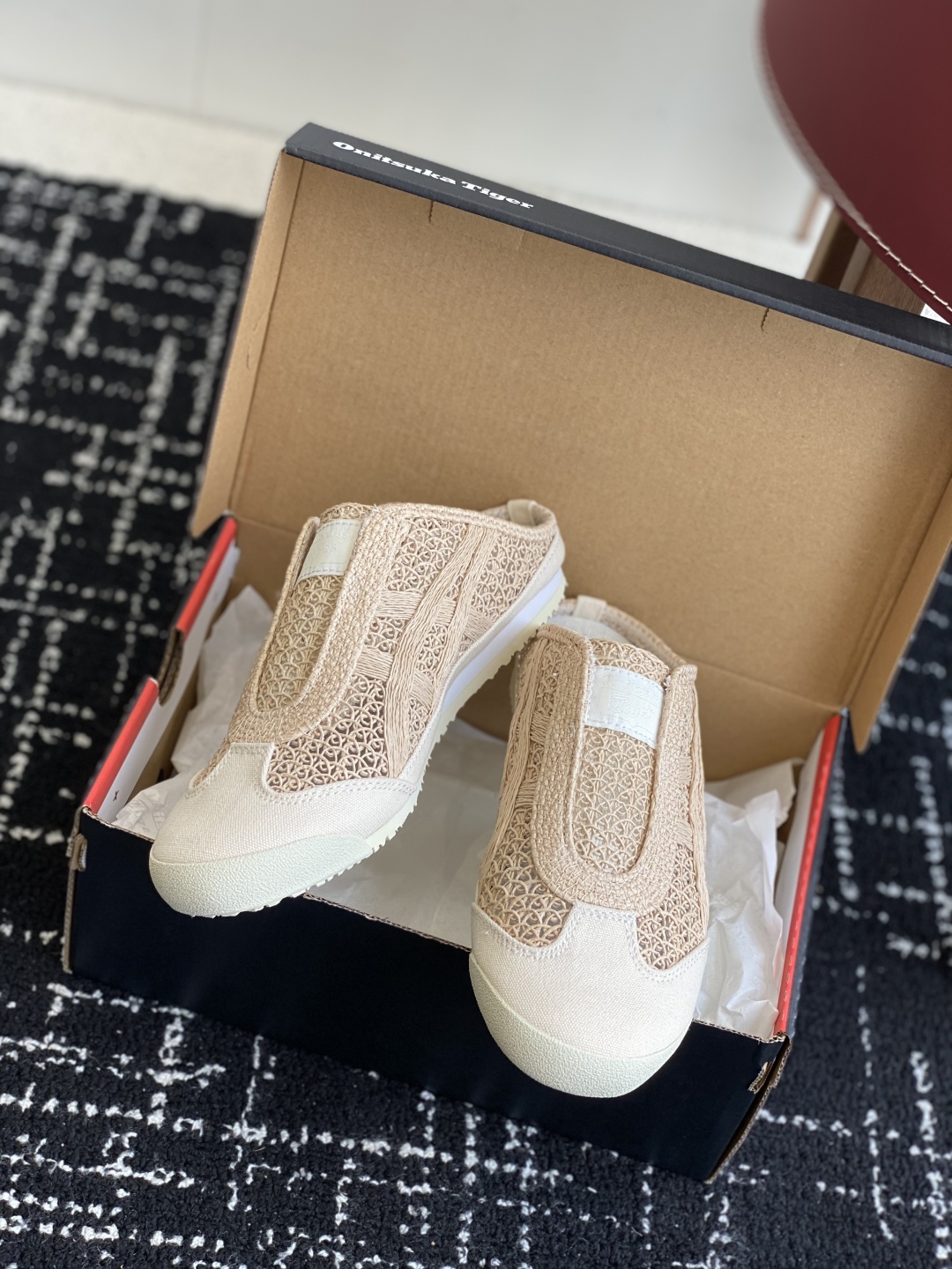 代购级
情侣款 Onitsuka Tiger鬼塚虎MEXICO 66 Sabot织物经典耐磨透气 低帮生