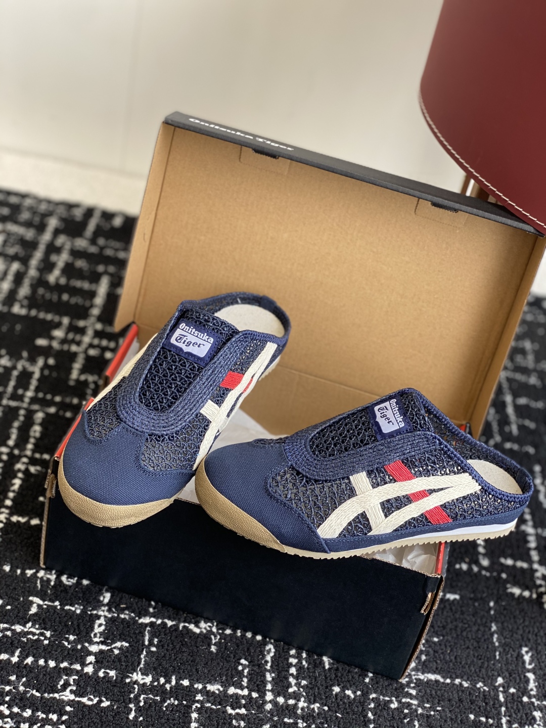 代购级
情侣款 Onitsuka Tiger鬼塚虎MEXICO 66 Sabot织物经典耐磨透气 低帮生