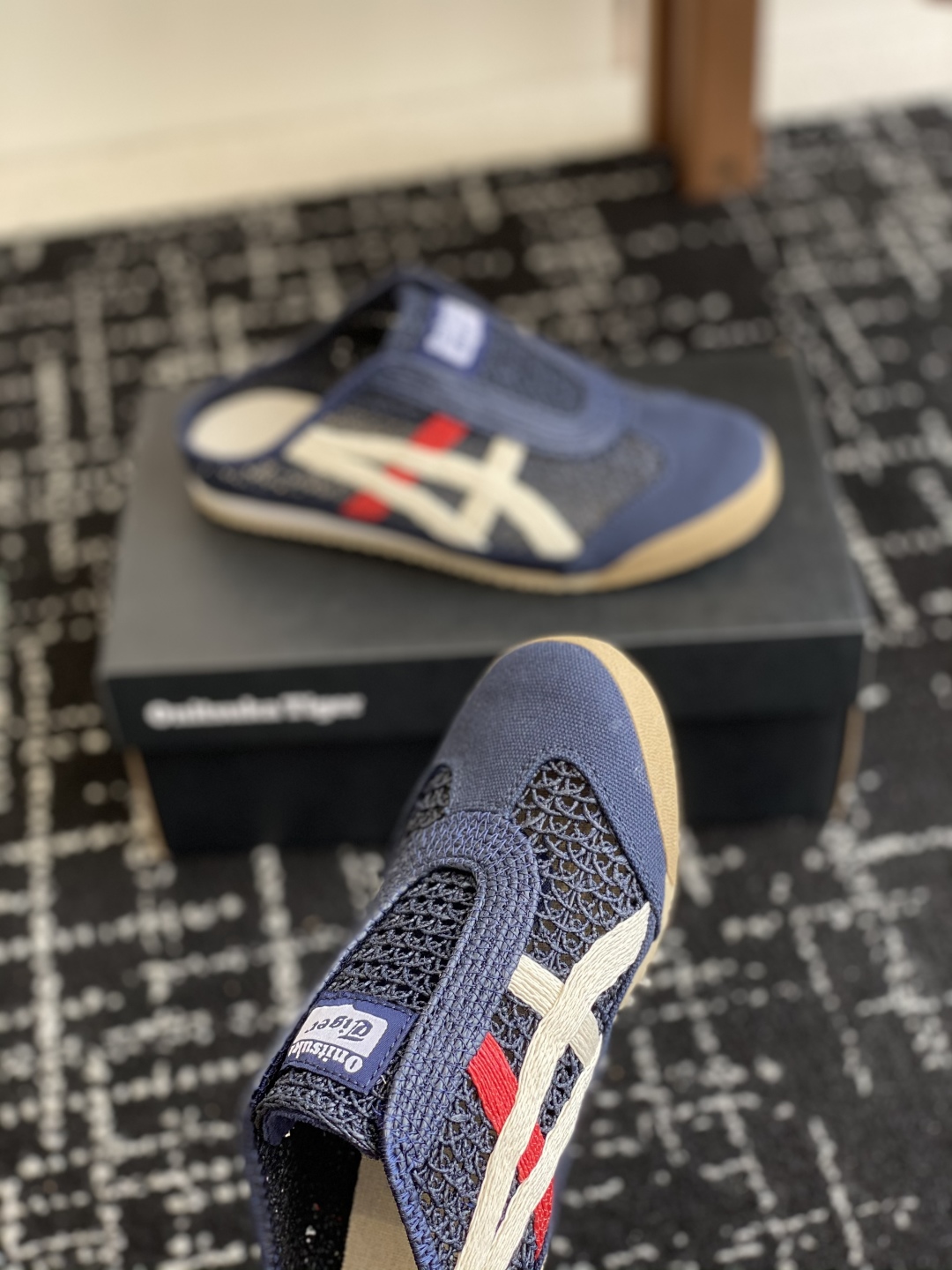 代购级
情侣款 Onitsuka Tiger鬼塚虎MEXICO 66 Sabot织物经典耐磨透气 低帮生