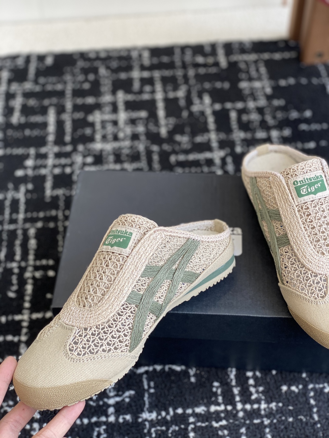 代购级
情侣款 Onitsuka Tiger鬼塚虎MEXICO 66 Sabot织物经典耐磨透气 低帮生