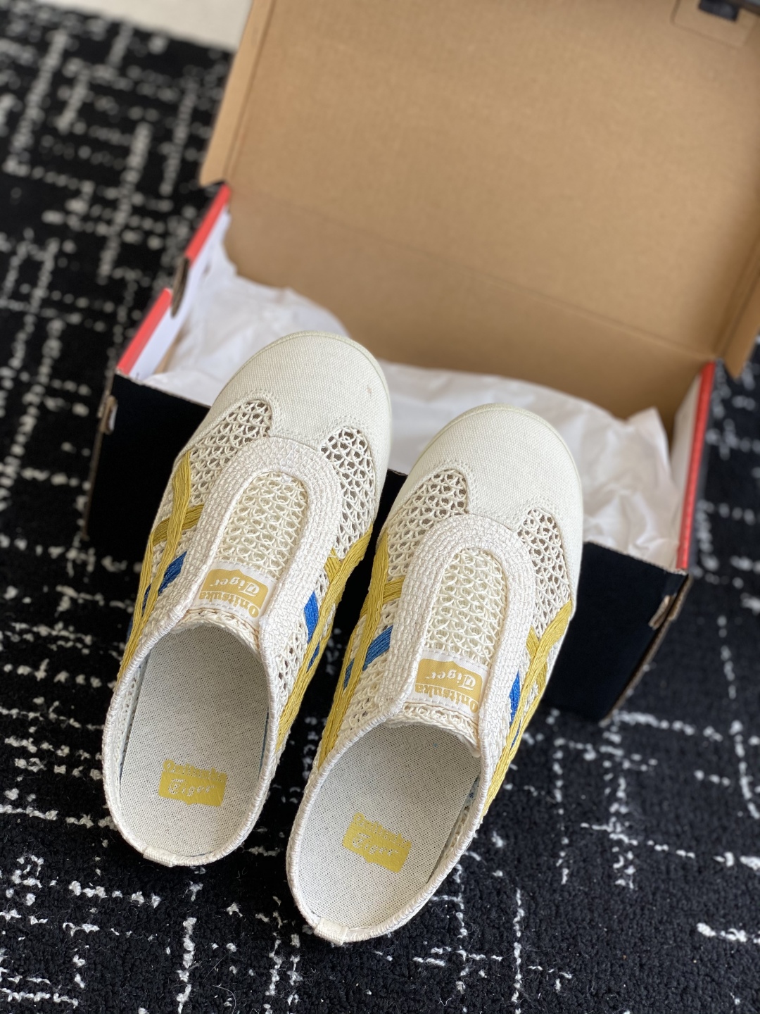 代购级
情侣款 Onitsuka Tiger鬼塚虎MEXICO 66 Sabot织物经典耐磨透气 低帮生