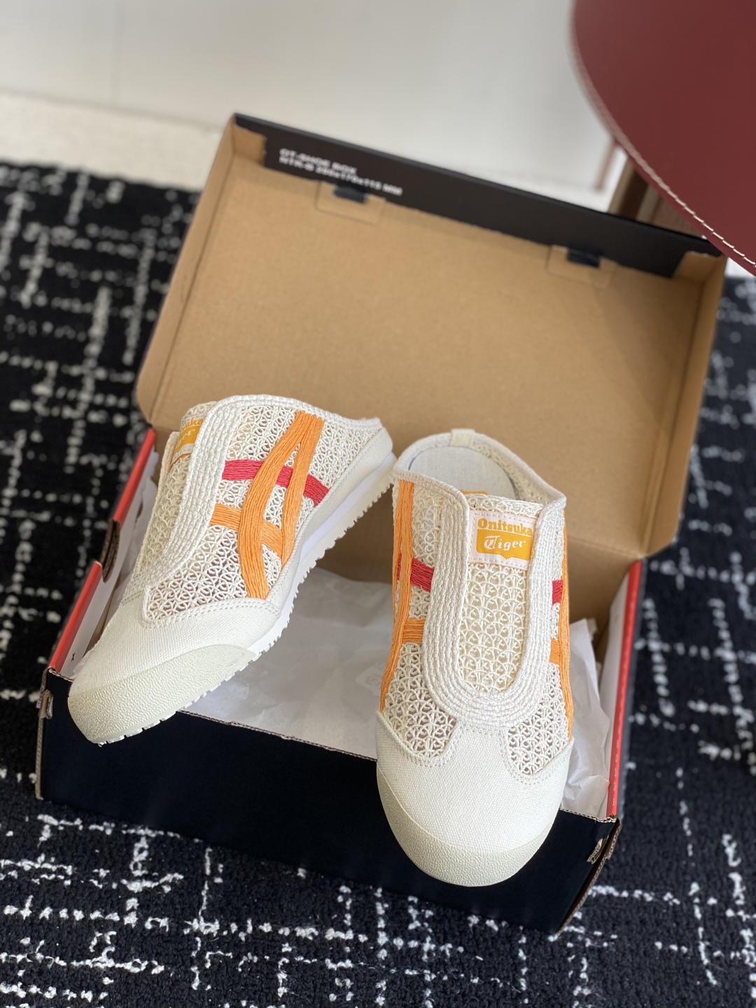 代购级
情侣款 Onitsuka Tiger鬼塚虎MEXICO 66 Sabot织物经典耐磨透气 低帮生