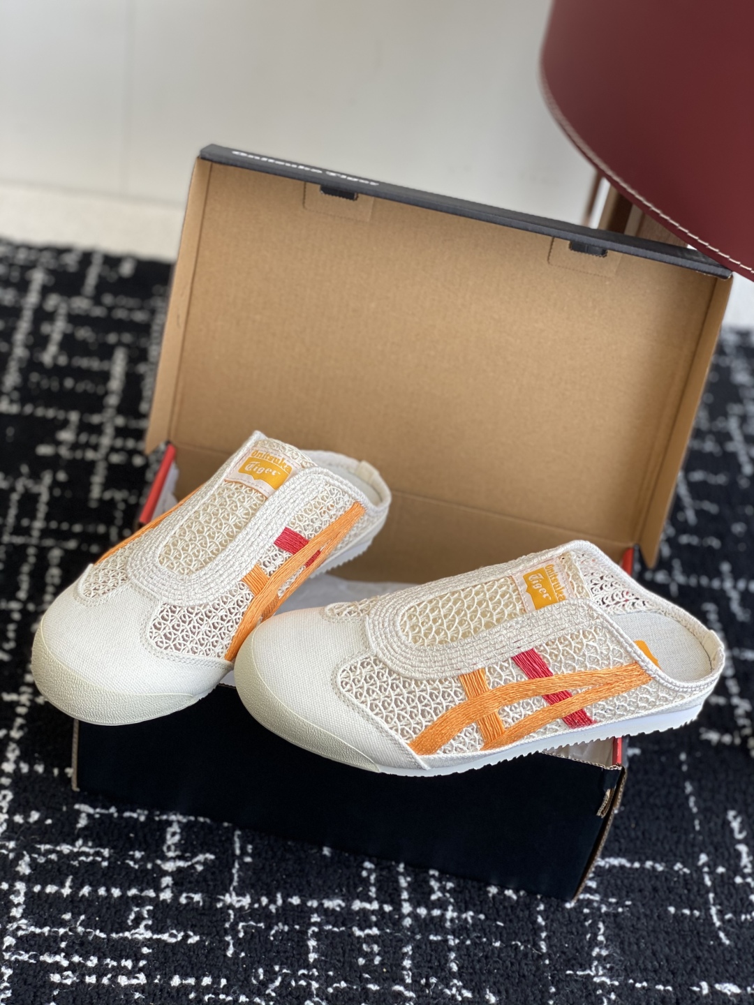 代购级
情侣款 Onitsuka Tiger鬼塚虎MEXICO 66 Sabot织物经典耐磨透气 低帮生
