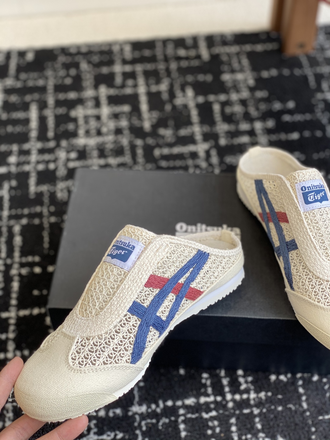 代购级
情侣款 Onitsuka Tiger鬼塚虎MEXICO 66 Sabot织物经典耐磨透气 低帮生