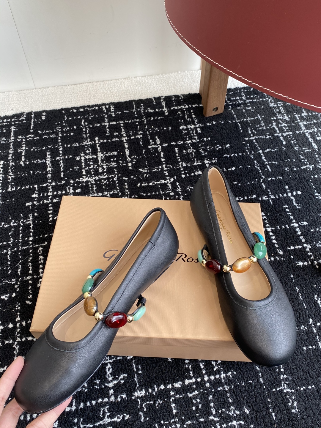 代购级
Gianvito Rossi 25ss 春夏新款 芭蕾舞 单鞋 

原版购入1比1打造 套楦工艺