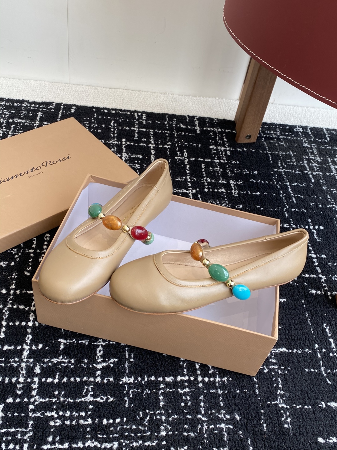 代购级
Gianvito Rossi 25ss 春夏新款 芭蕾舞 单鞋 

原版购入1比1打造 套楦工艺