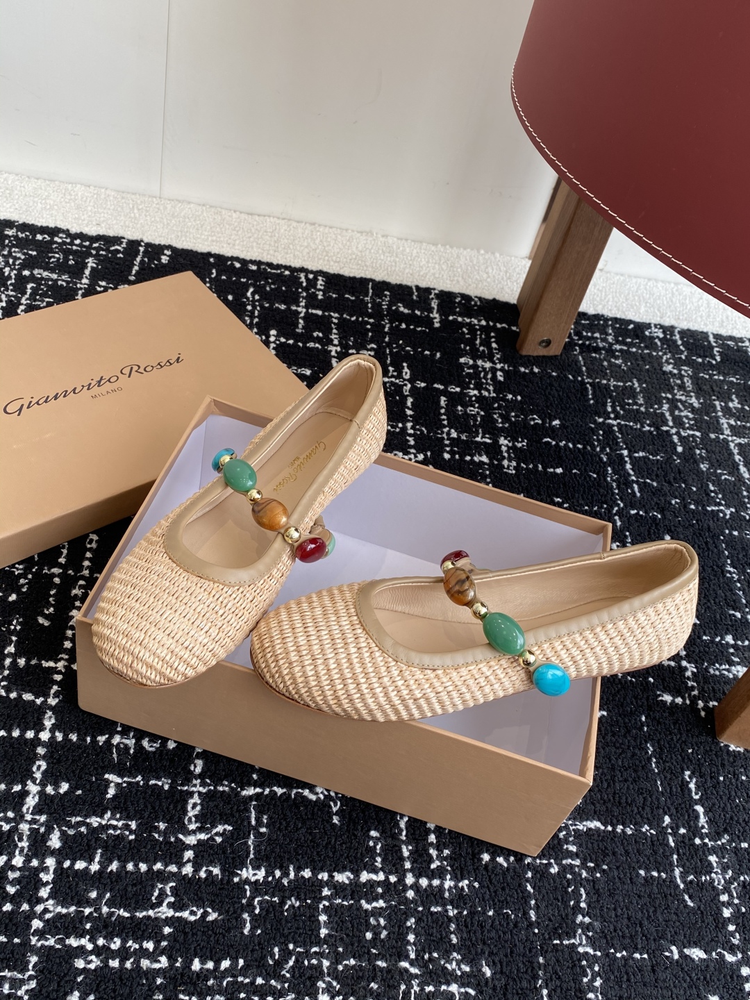 代购级
Gianvito Rossi 25ss 春夏新款 芭蕾舞 单鞋 

原版购入1比1打造 套楦工艺