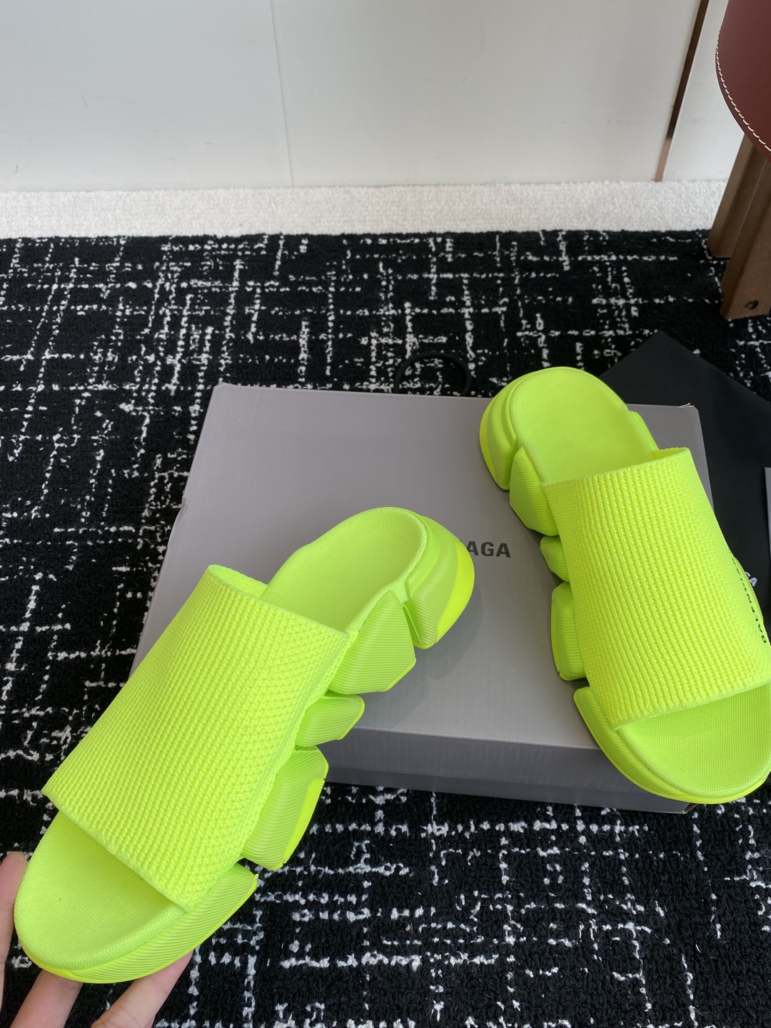 代购级
BALENCIAG A巴黎世家拖鞋 升级版推出Speed 2.0 版本全新袜子鞋拖鞋 原厂货 绝