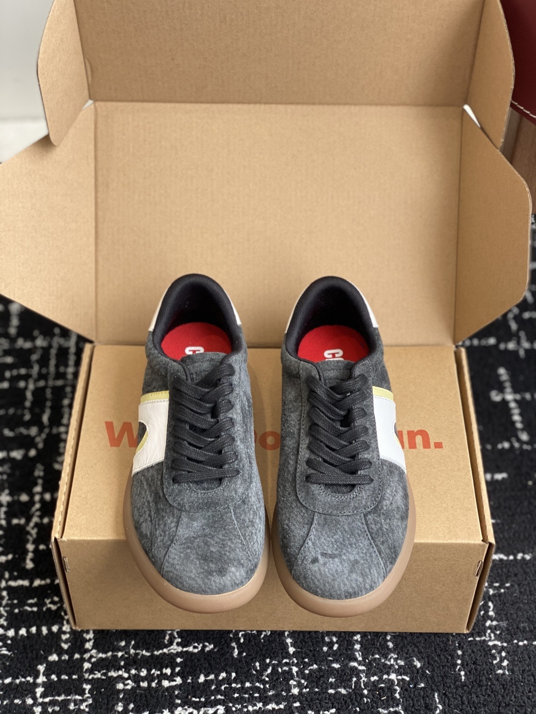 莞产代购级
Camper 看步女鞋Pelotas Soller新款复古小白鞋休闲鞋德训鞋...