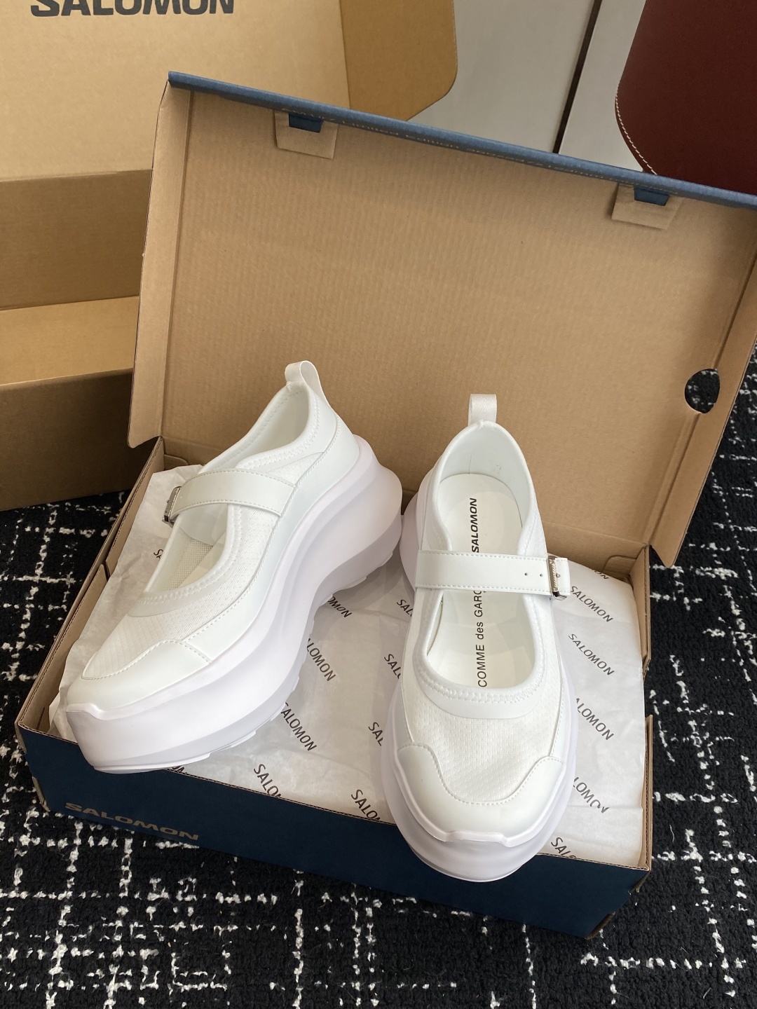 代购级
CDG x Salomon 萨洛蒙 联名款XT-6 系列 厚底 玛丽珍 休闲 运动鞋
原版购入