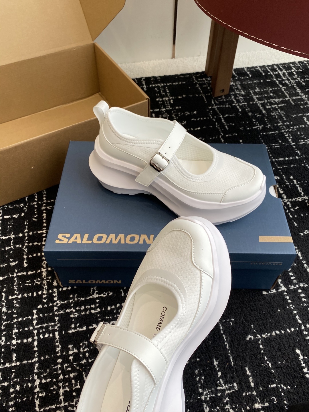 代购级
CDG x Salomon 萨洛蒙 联名款XT-6 系列 厚底 玛丽珍 休闲 运动鞋
原版购入