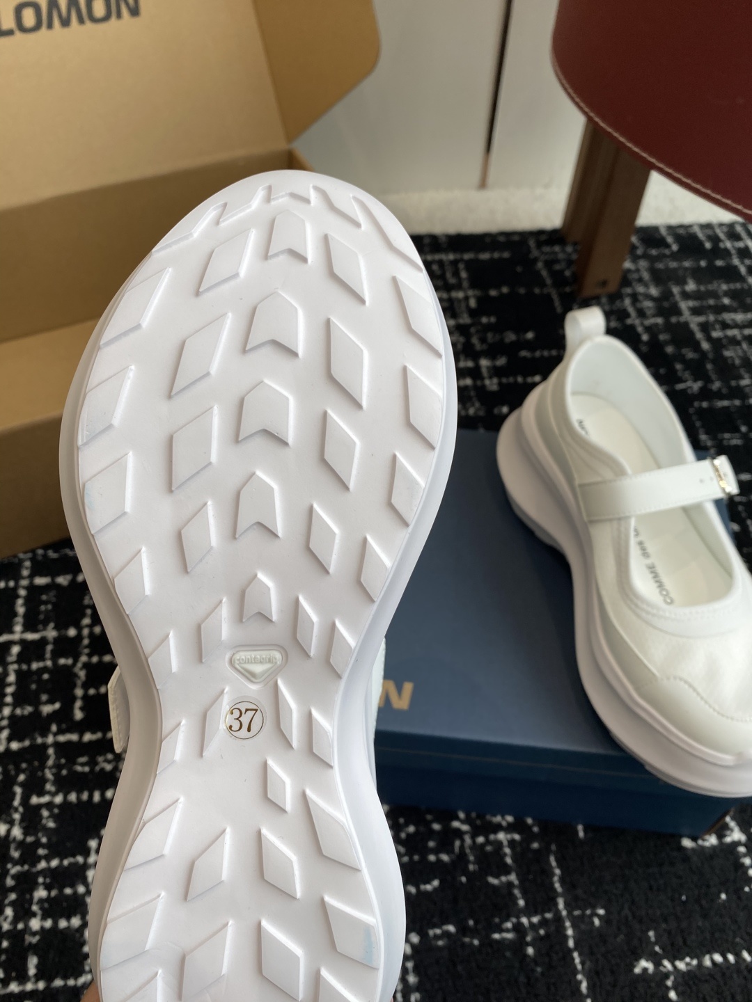 代购级
CDG x Salomon 萨洛蒙 联名款XT-6 系列 厚底 玛丽珍 休闲 运动鞋
原版购入