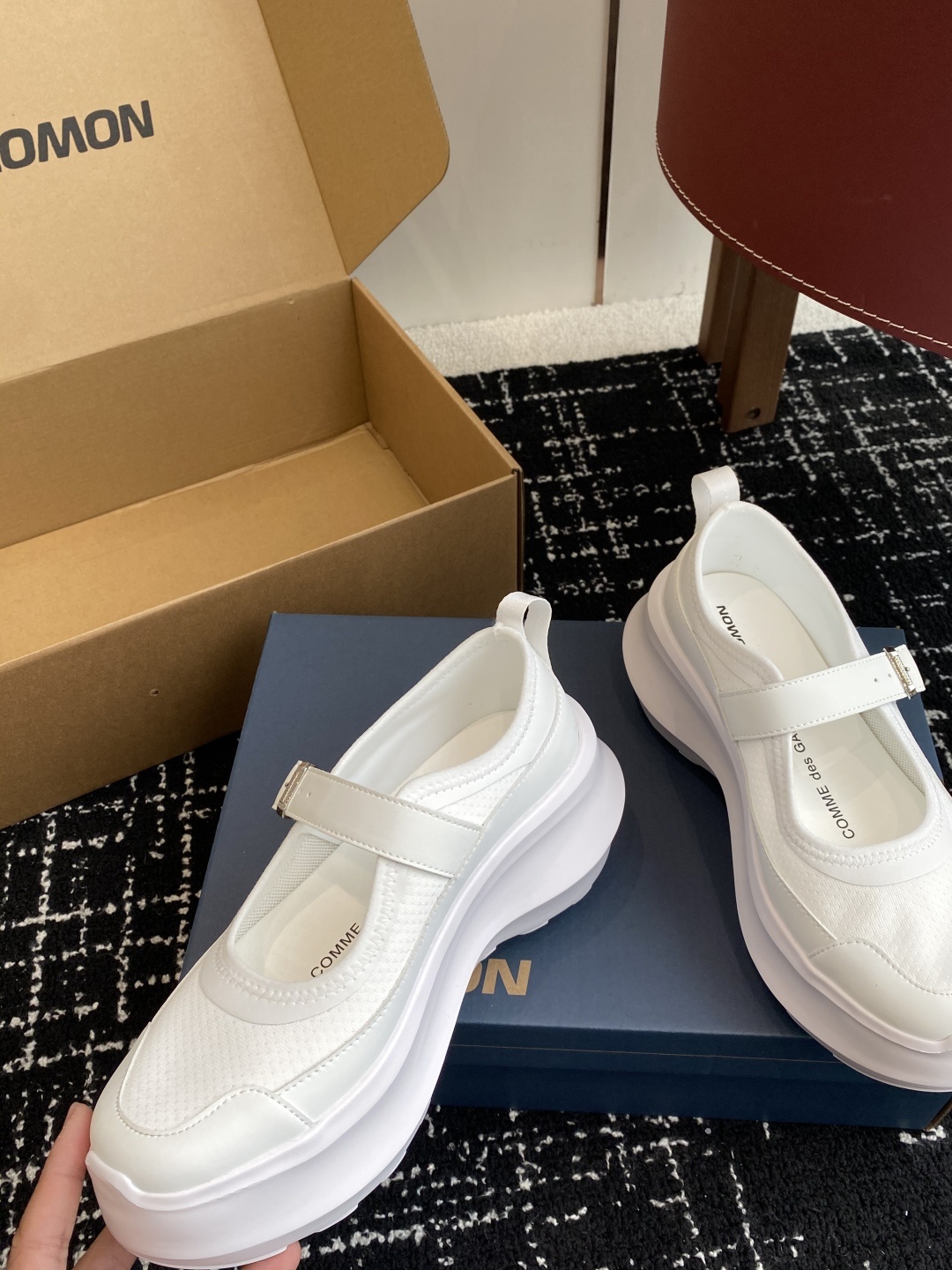 代购级
CDG x Salomon 萨洛蒙 联名款XT-6 系列 厚底 玛丽珍 休闲 运动鞋
原版购入